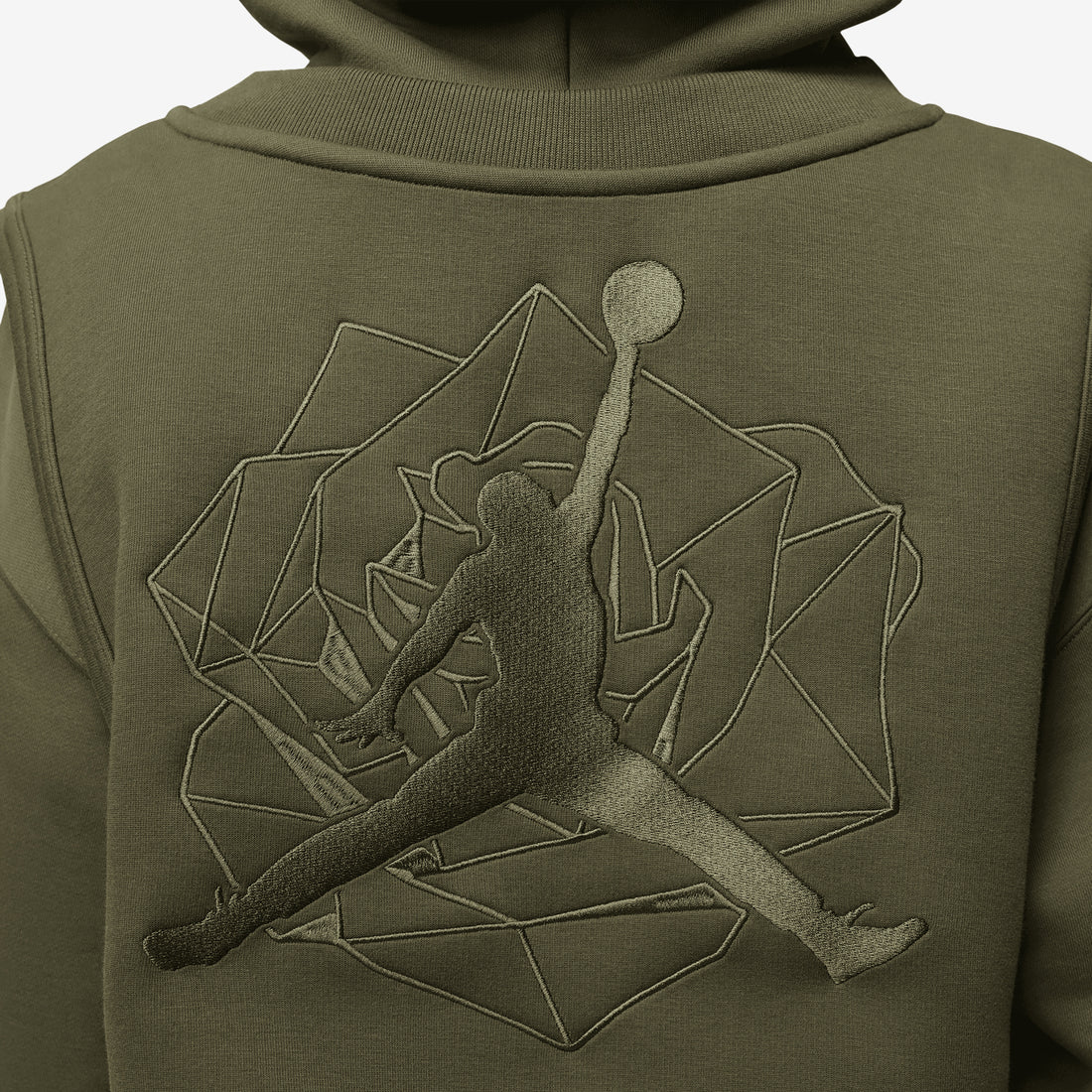 Teyana Taylor x Layer Hoodie Rough Green Jumpers