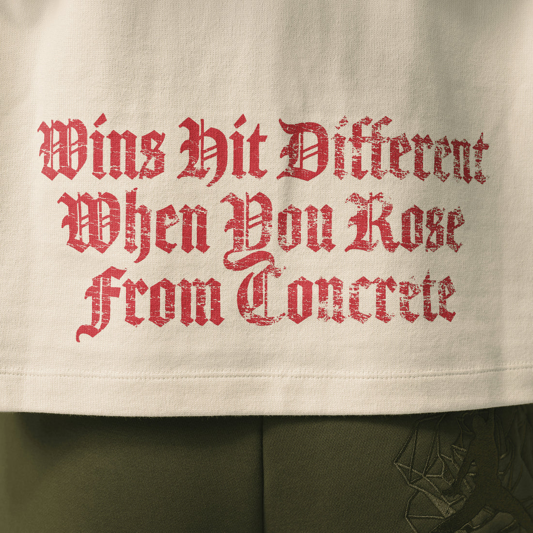 Teyana Taylor x Short-Sleeve T-Shirt Coconut Milk | Rough Green | Black Tees