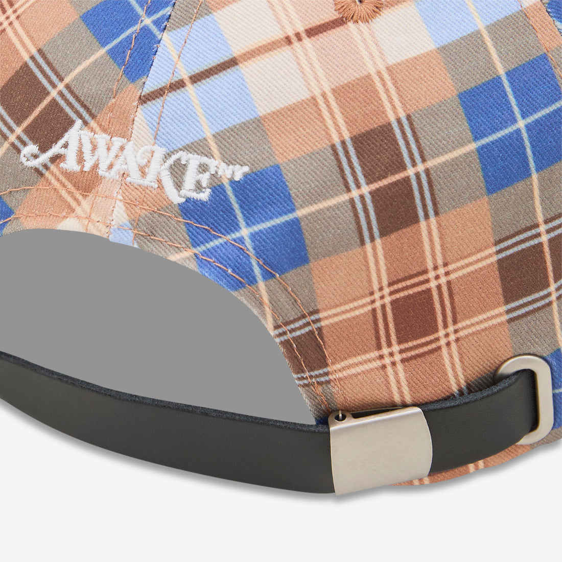 Classic A Cap Plaid Headwear