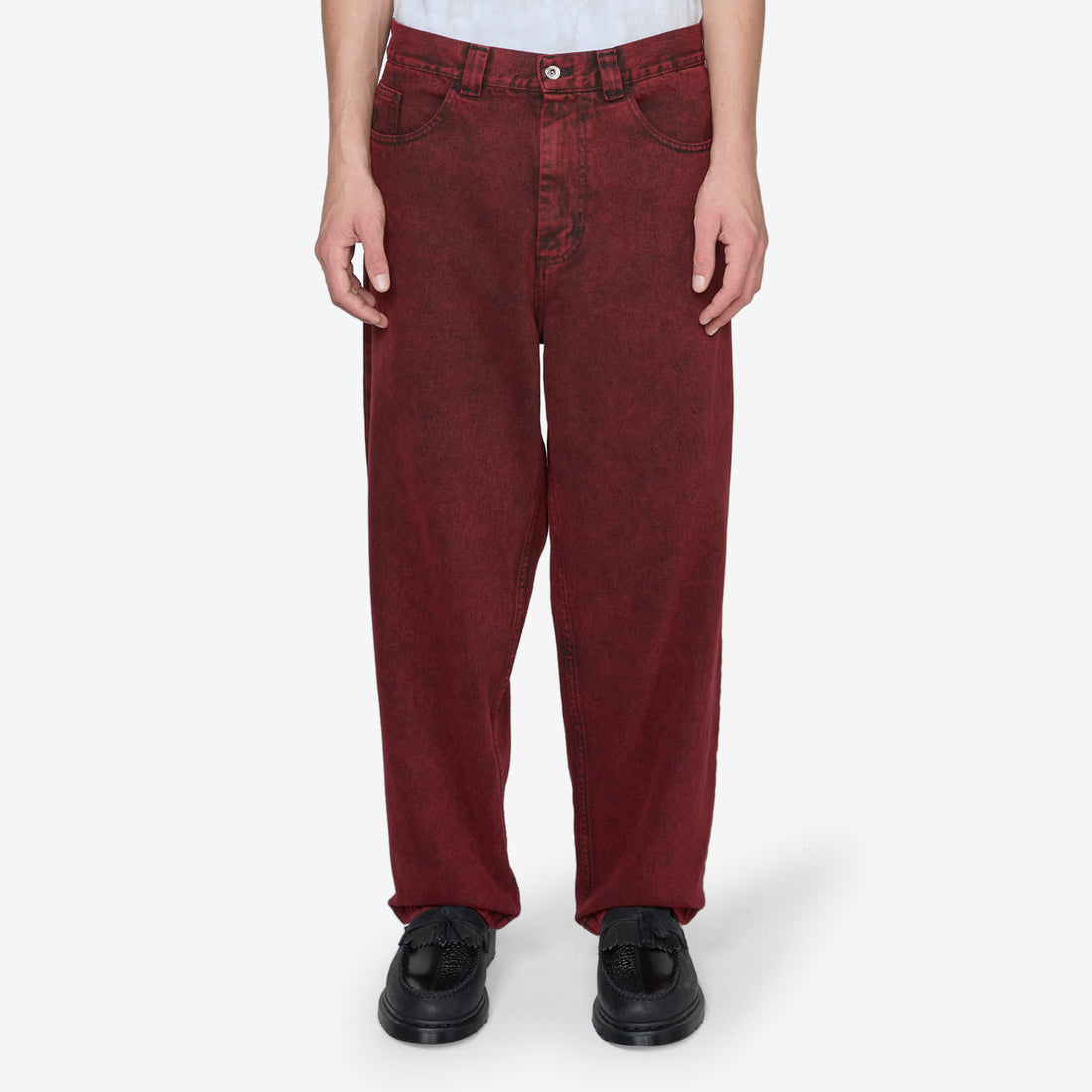 Big Boy Pants Red | Black Pants