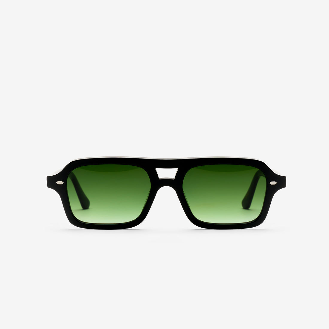 Arvid Black | Green Gradient Lens Eyewear
