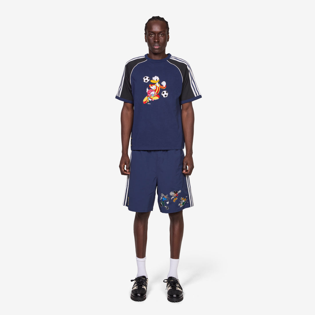 Brain Dead x Disney x Shorts Collegiate Navy Shorts