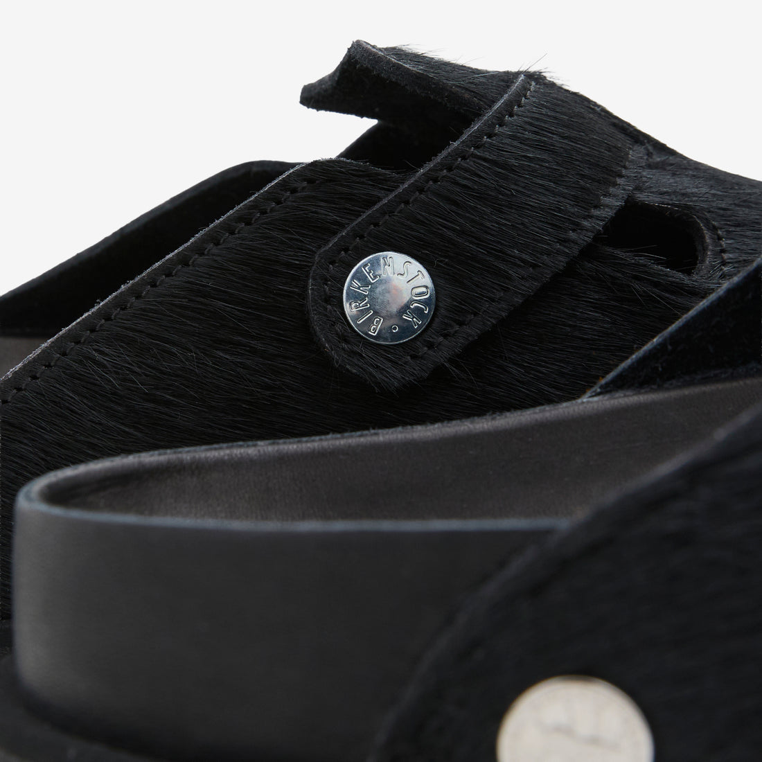 Boston 1774 Pony Like Fur Narrow Black Footwear