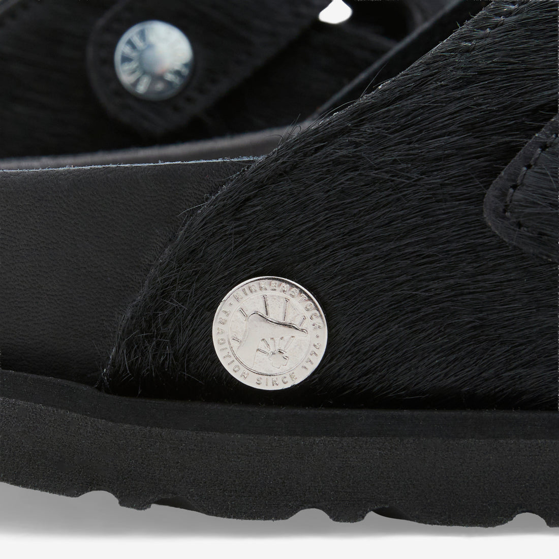 Boston 1774 Pony Like Fur Narrow Black Footwear