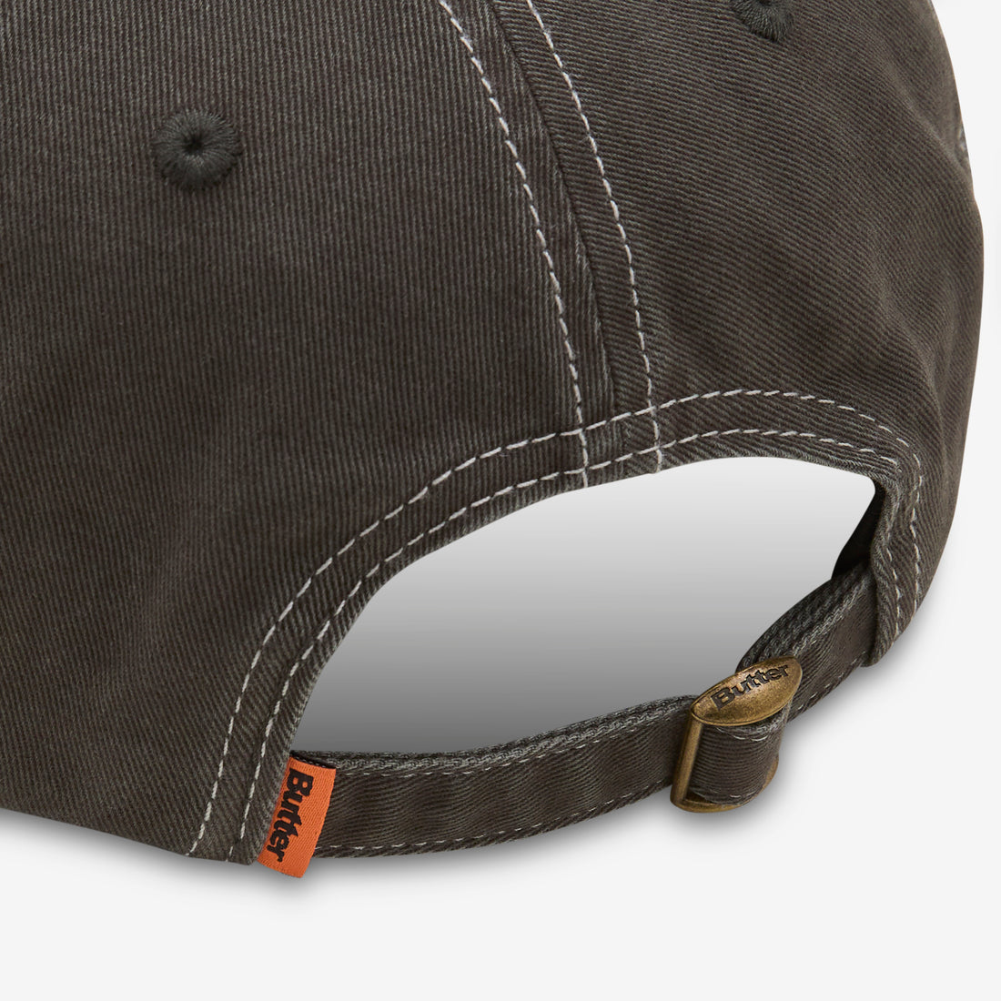 Abseil 5 Panel Cap Washed Charcoal Headwear