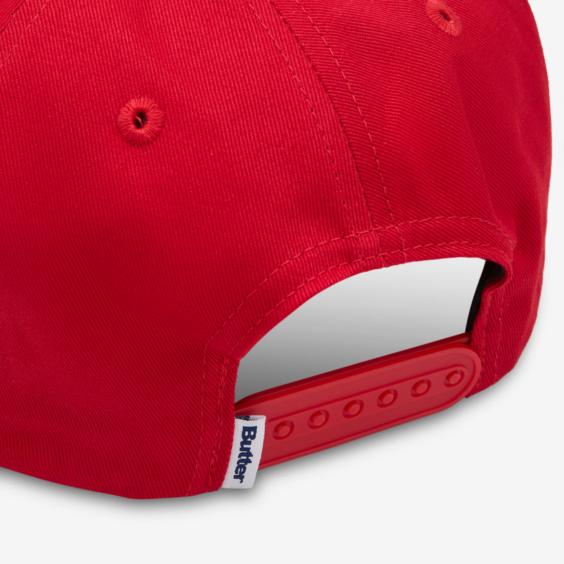 Collegiate 6 Panel Cap Cherry Headwear