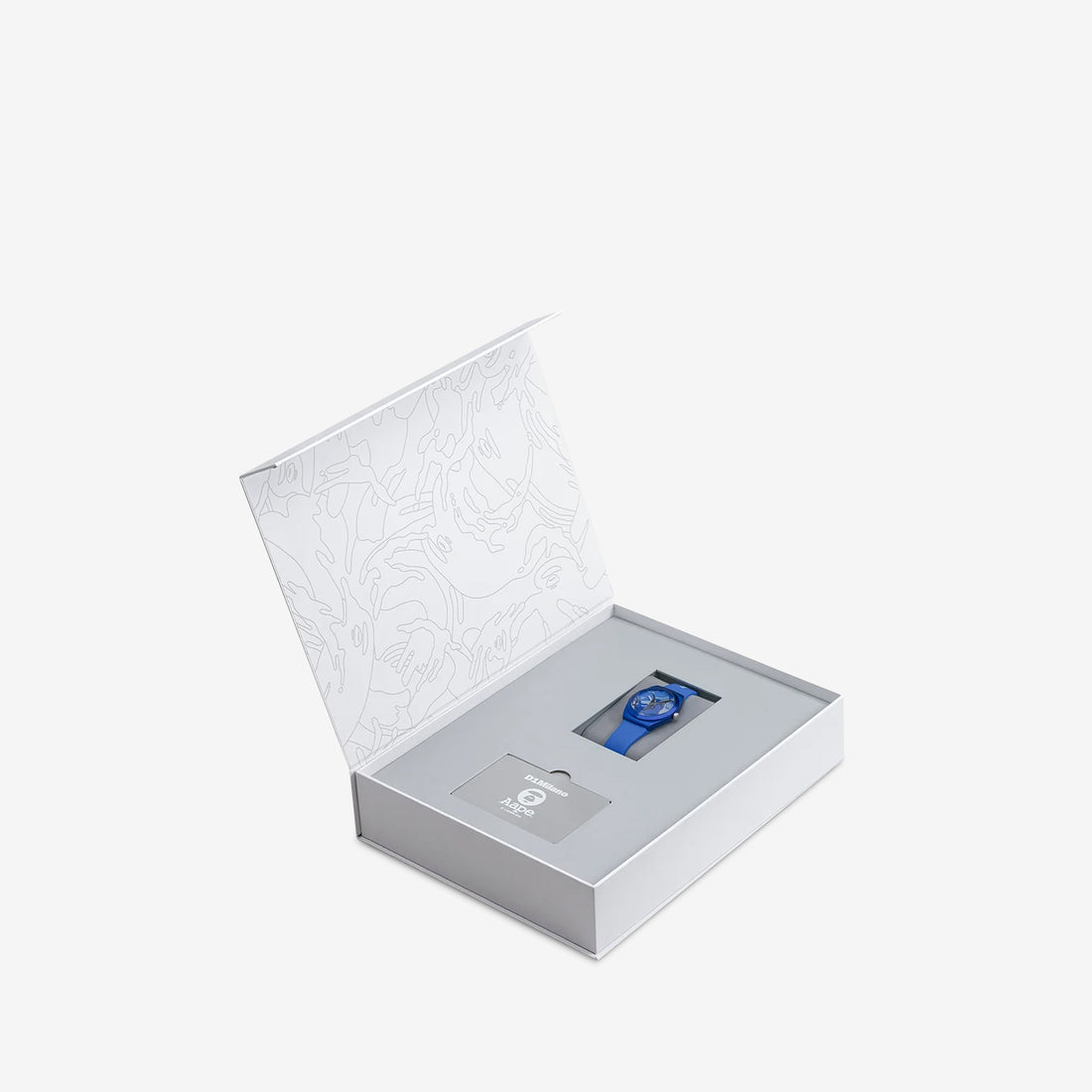 AAPE x Canva 34mm Blue Camo Jewellery