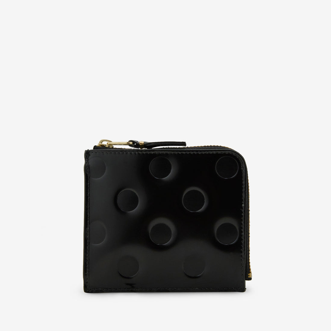 SA3100NE Polka Dots Embossed Wallet Black Accessories