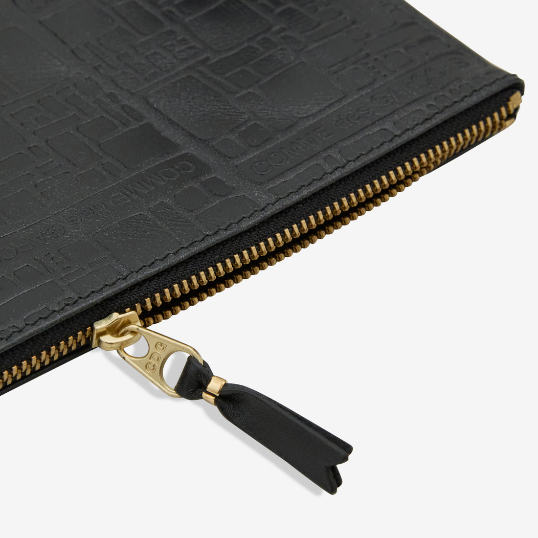 SA5100EL Embossed Logotype Wallet Black Accessories