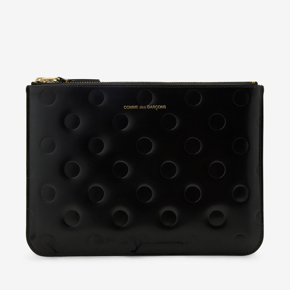 SA5100NE Polka Dots Embossed Wallet Black Accessories