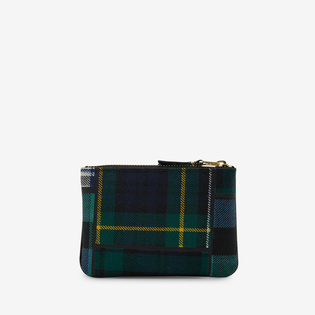 SA8100TP Tartan Patchwork Wallet Green Accessories