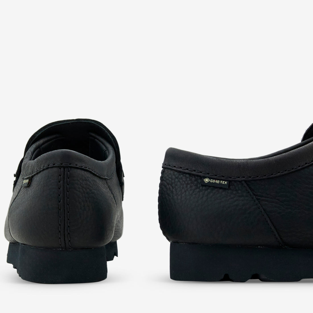 Wallabee Loafer GTX Black Leather Footwear