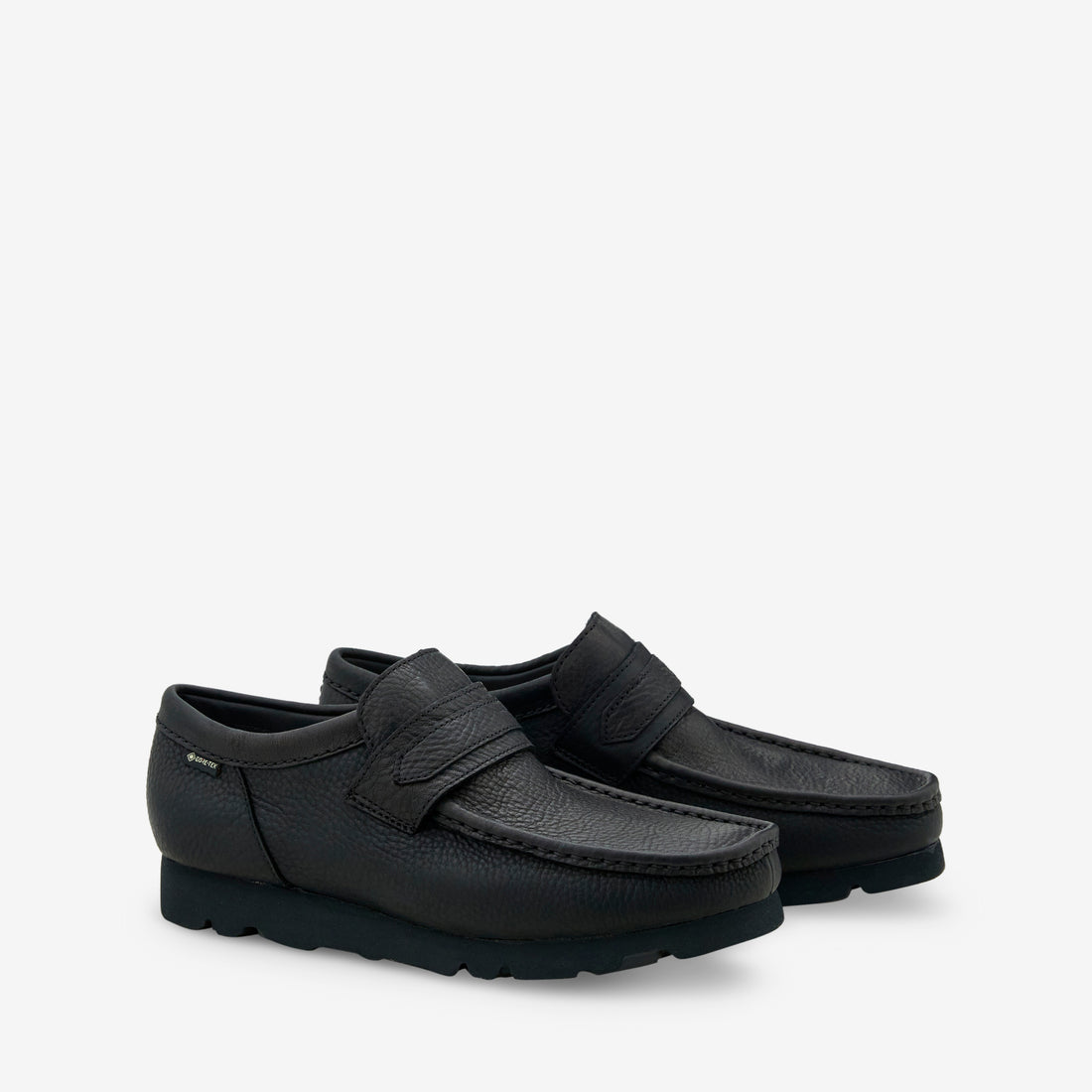 Wallabee Loafer GTX Black Leather Footwear