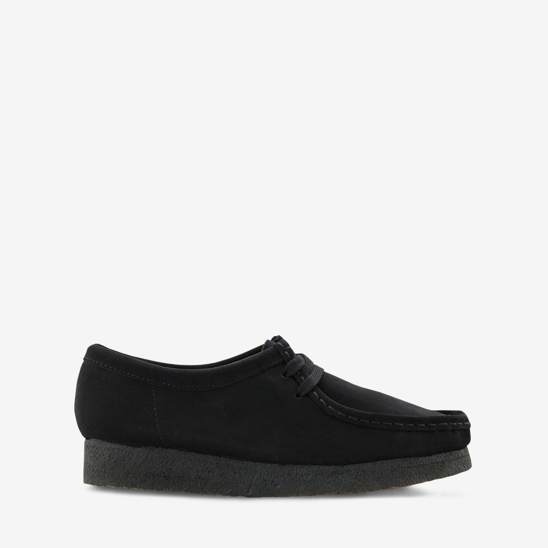 Wallabee Black Suede Footwear