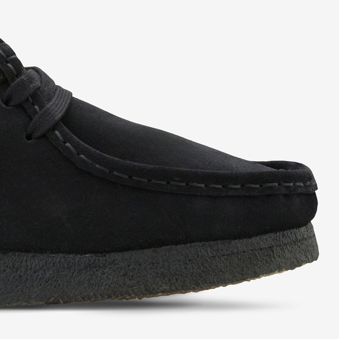 Wallabee Black Suede Footwear