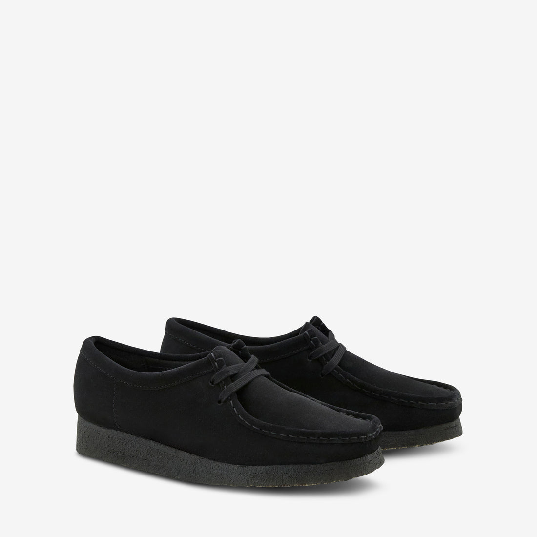 Wallabee Black Suede Footwear