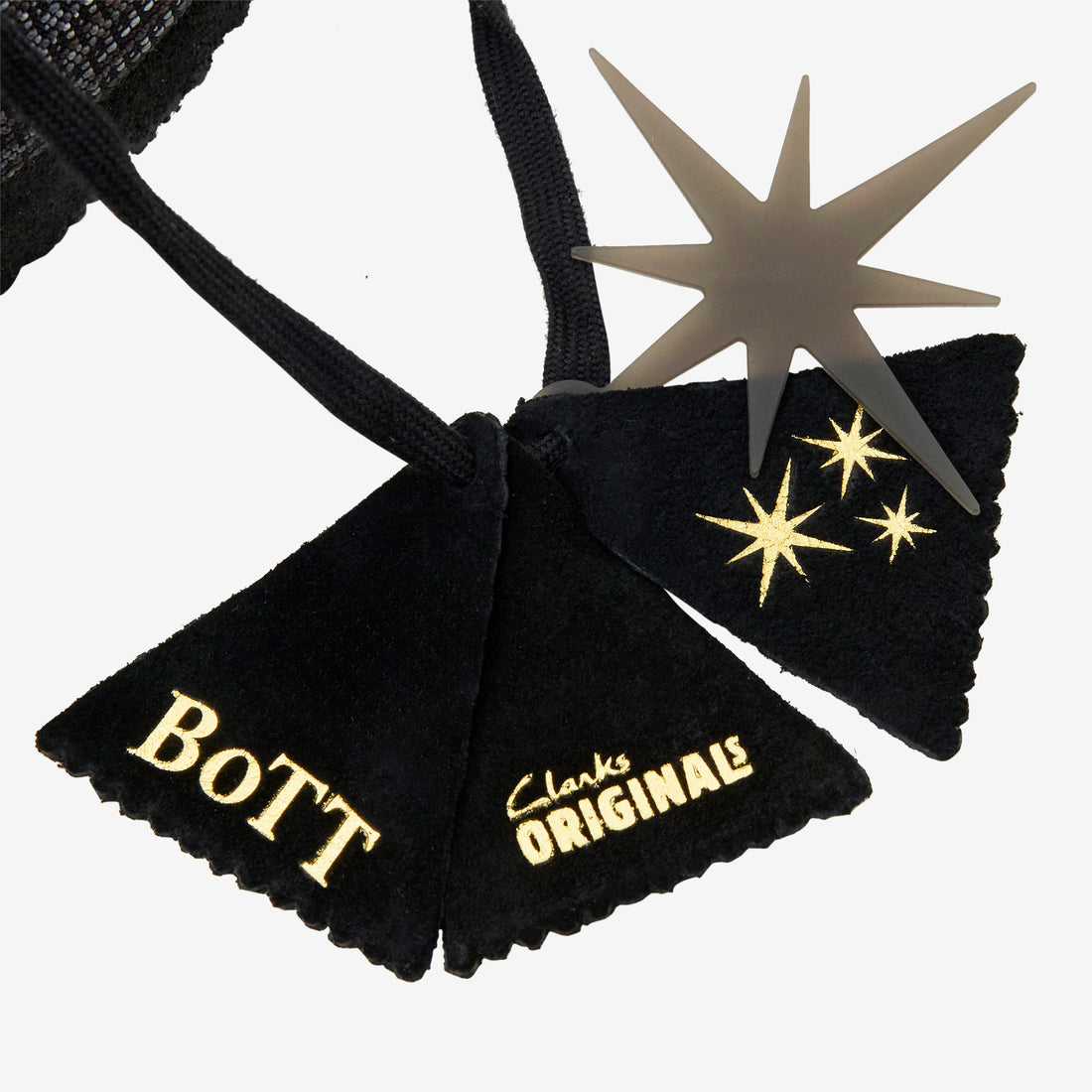 BoTT x Wallabee Black Interest Footwear