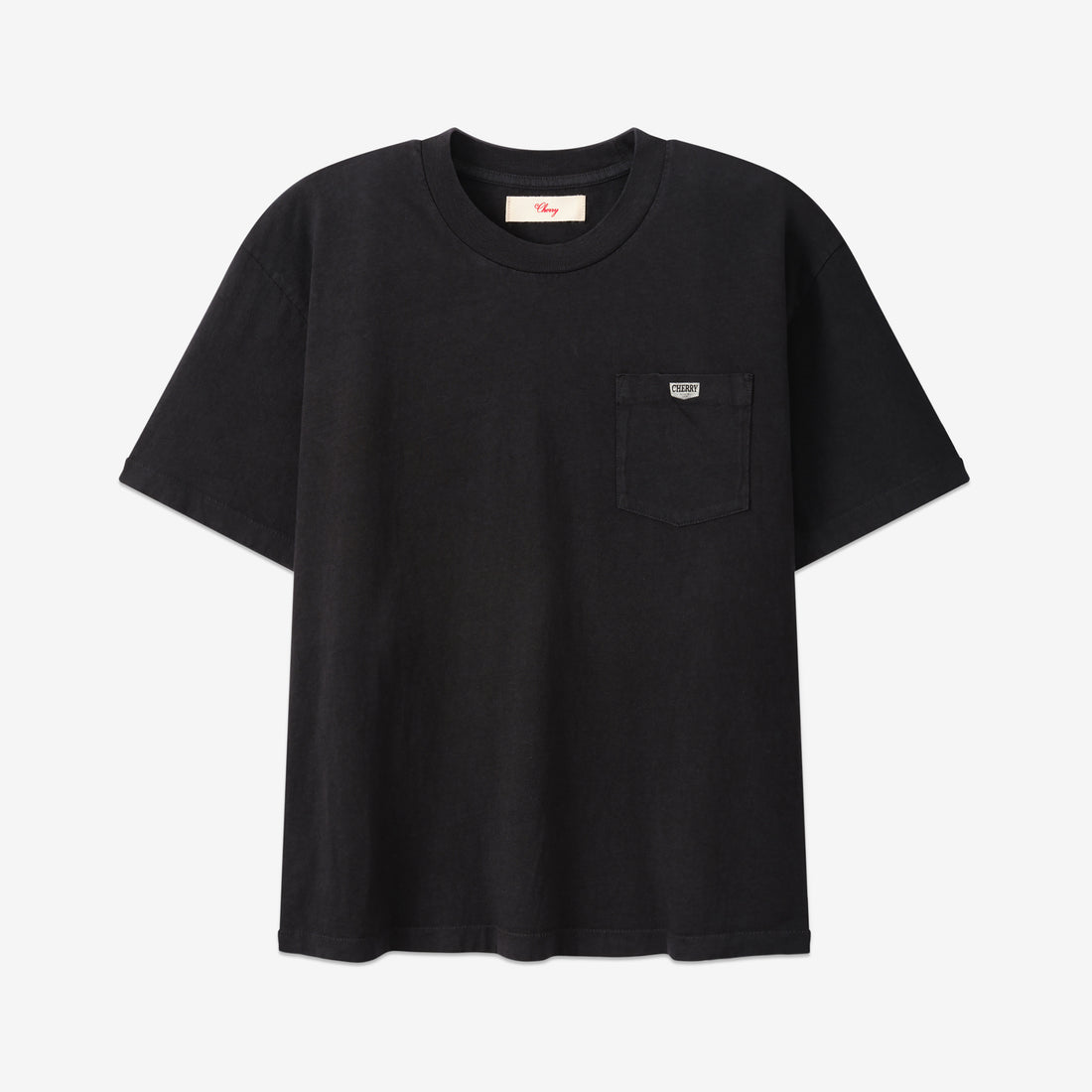 Quality Goods Classic Pocket T-Shirt Vintage Black Tees