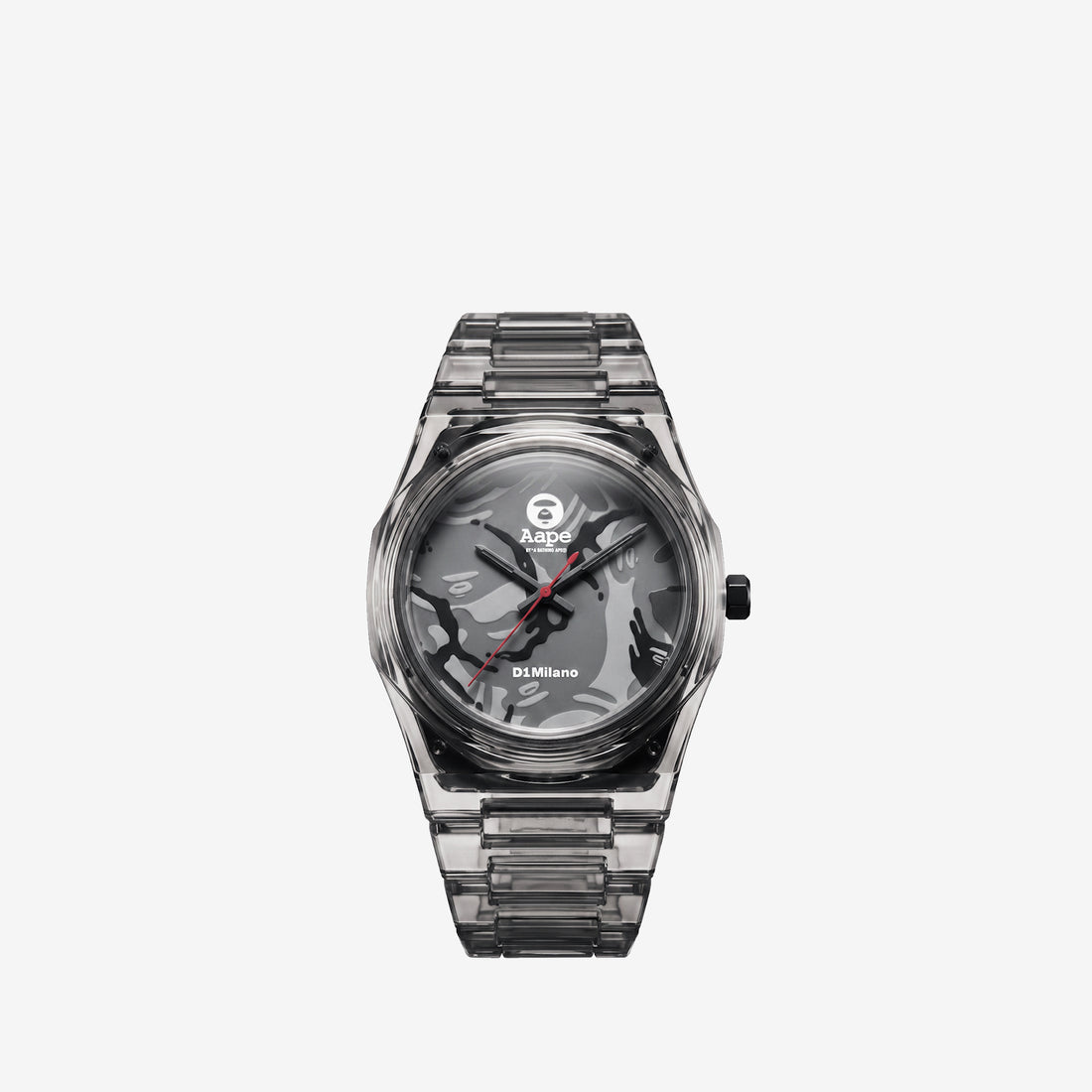 AAPE x Nylon 39mm Black Camo Jewellery