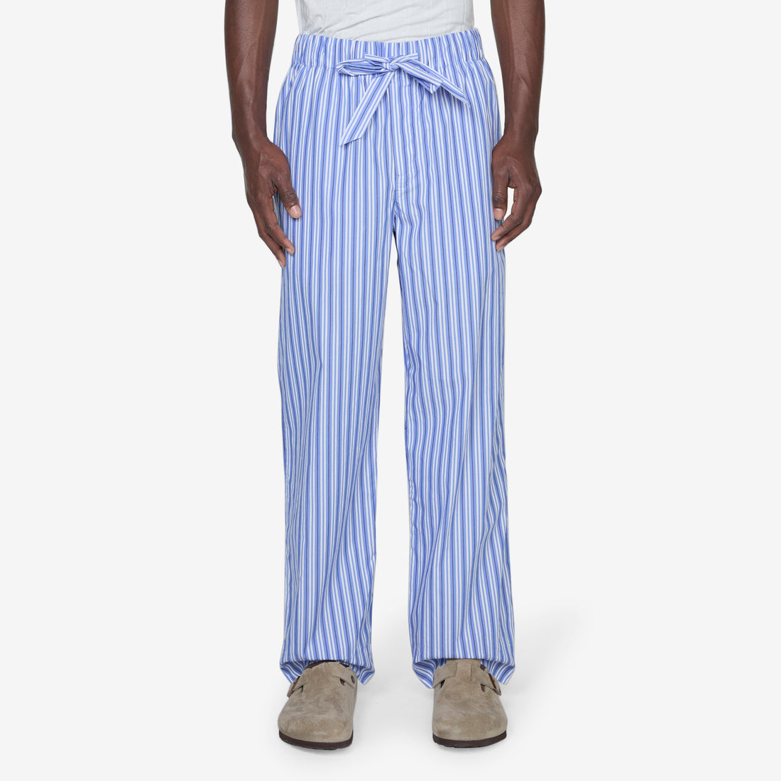 Cotton Poplin Pyjama Pant Penny Stripes Shorts