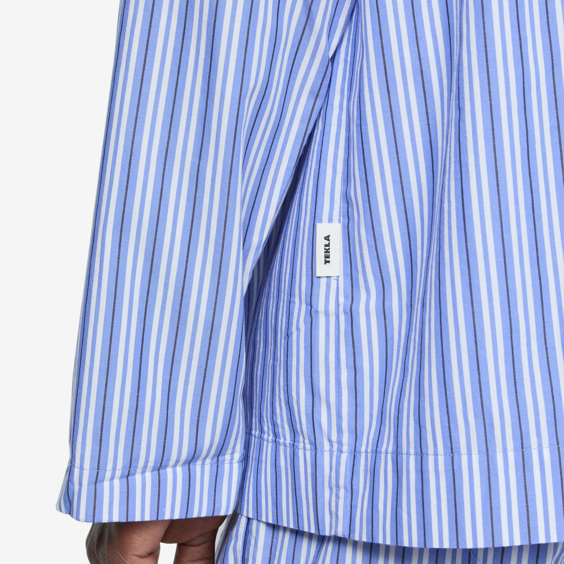 Cotton Poplin Pyjama Shirt Penny Stripes Shirts