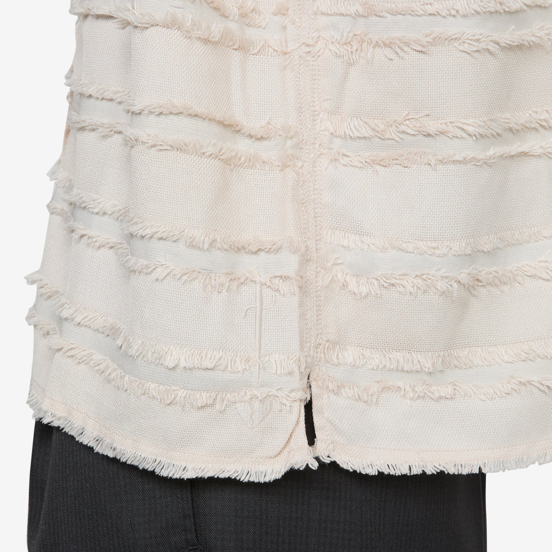 Boxy Short Sleeve Shirt Bone Shirts