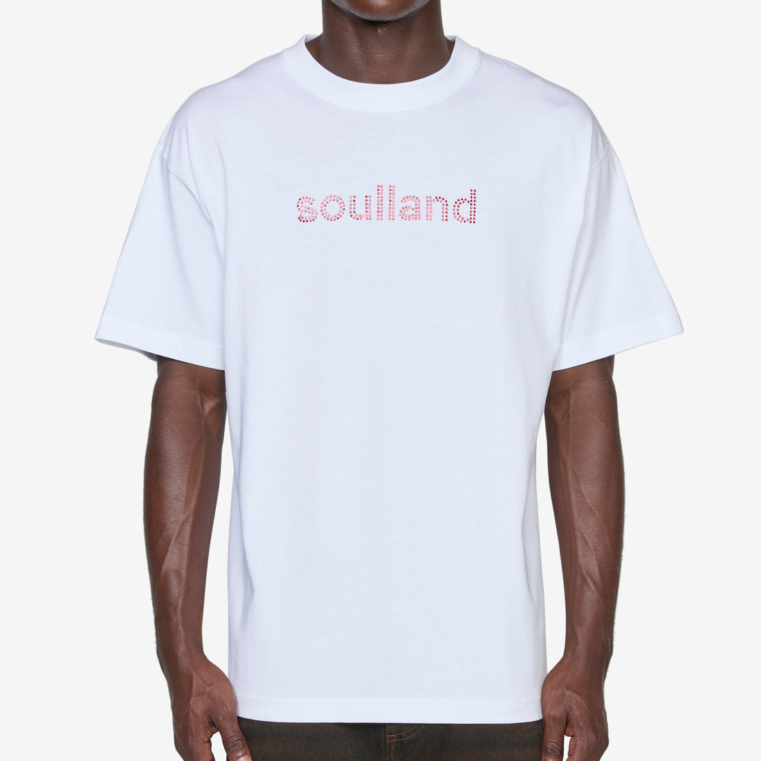 Kai Rhinstone T-Shirt White Tees