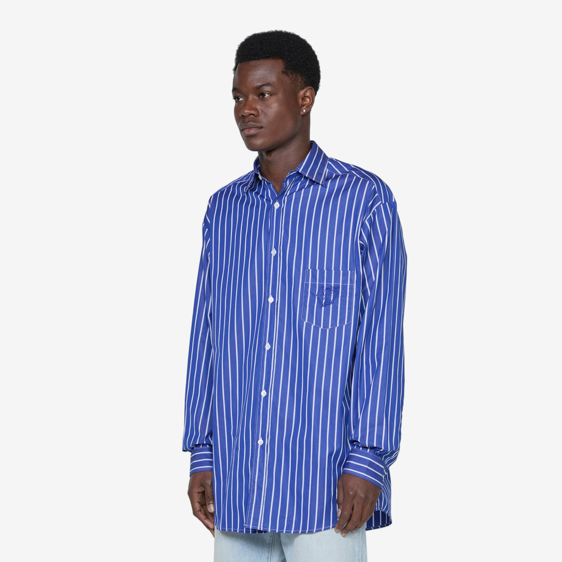 Striped Button Down Shirt Blue Stripe Shirts