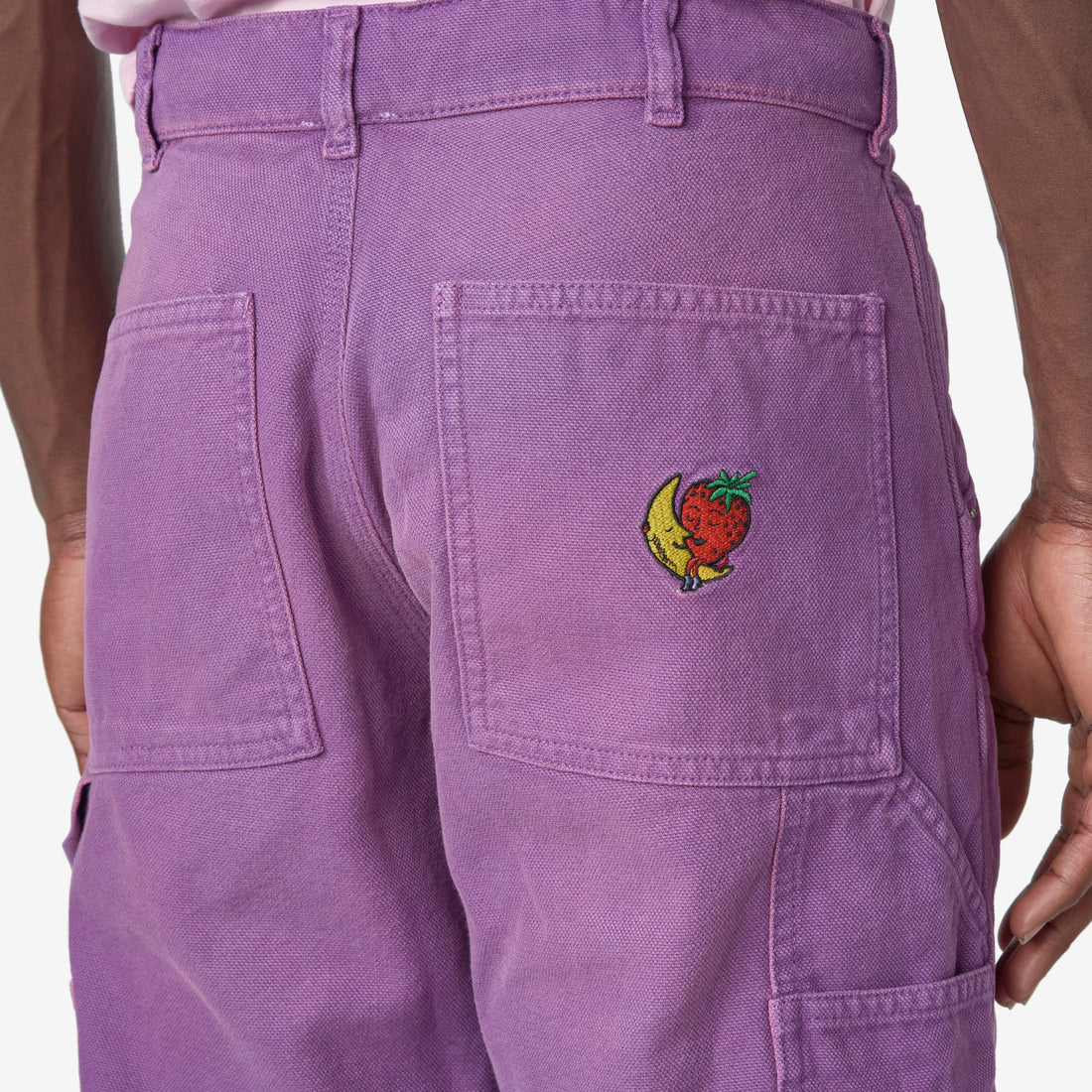 Angry Work Pants Purple Pants