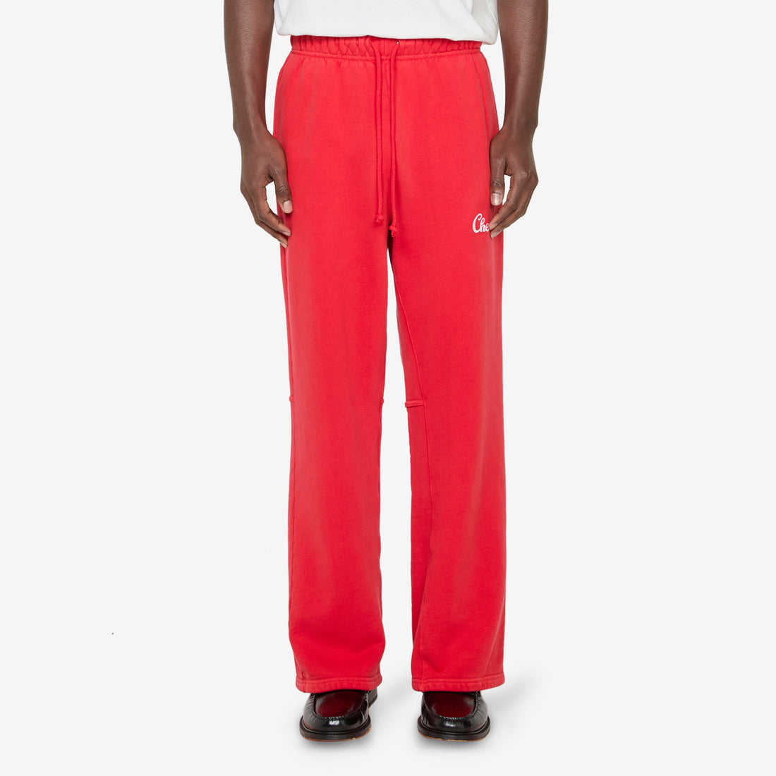 Best Quality Sweatpants Sun Faded Red Pants