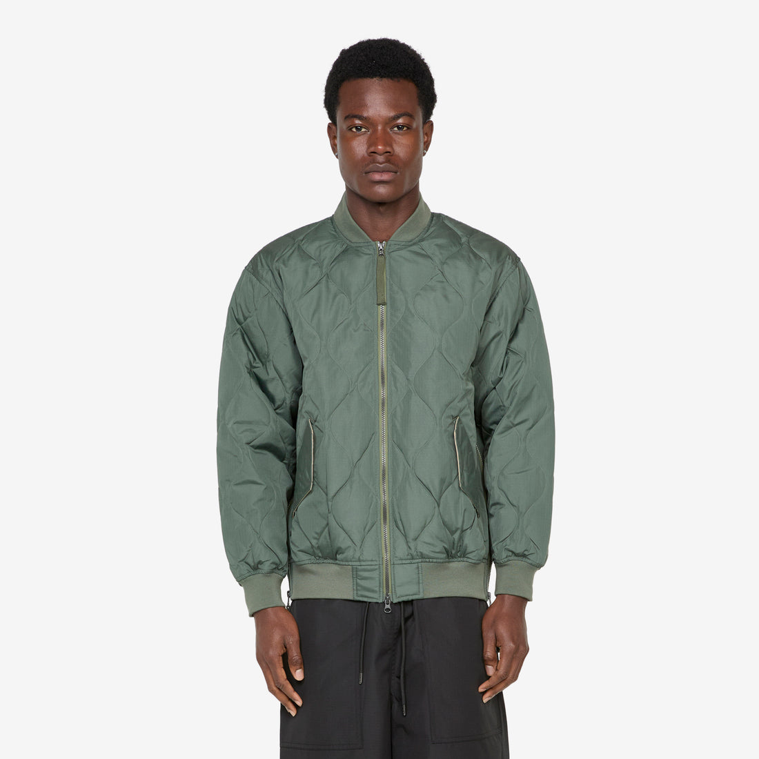Military MA-1 Type Down Jacket Olive Jackets