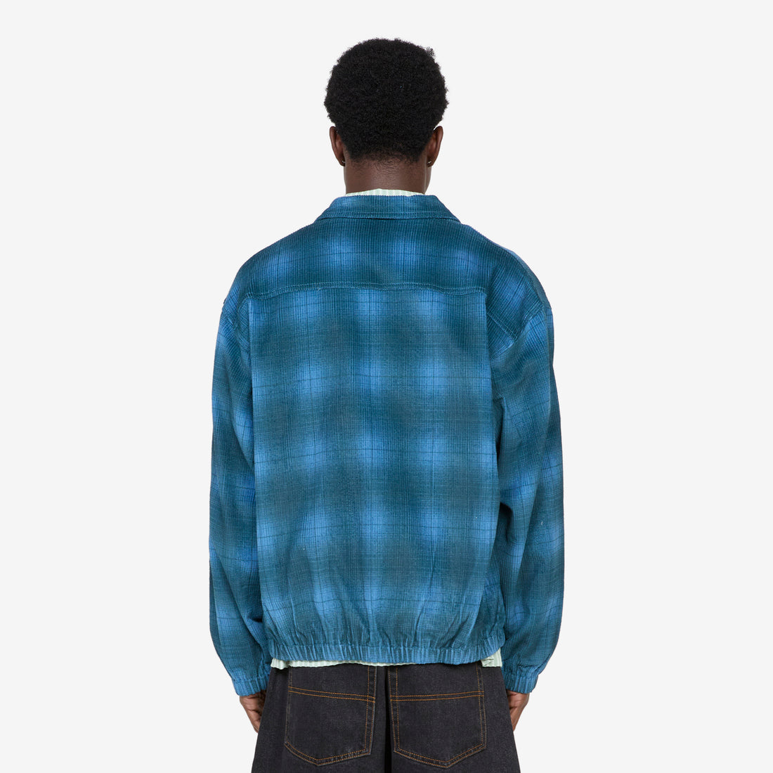 Jive Cord Jacket Blue Plaid Jackets