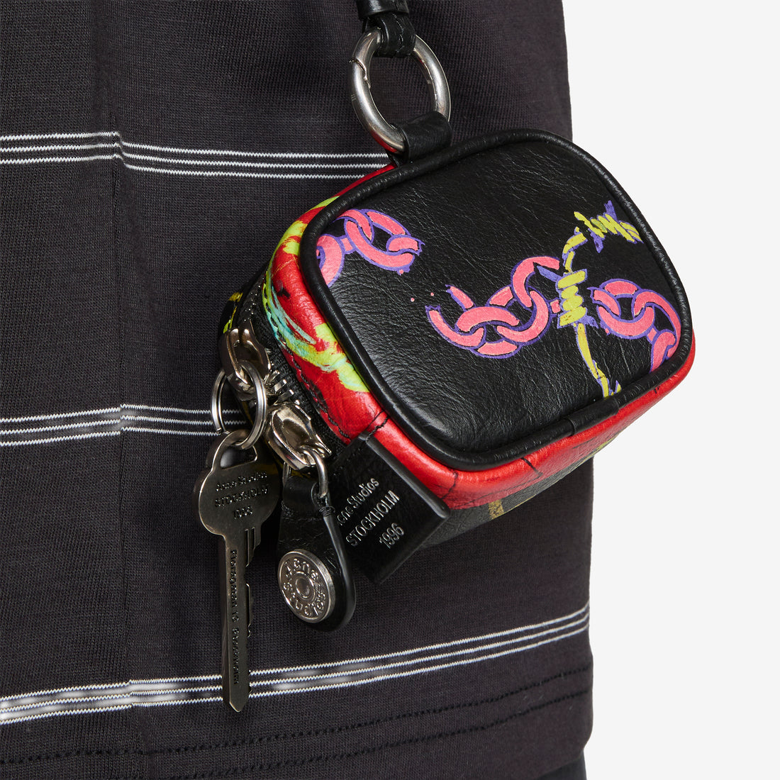 Camero Clip Punk Print Black Accessories