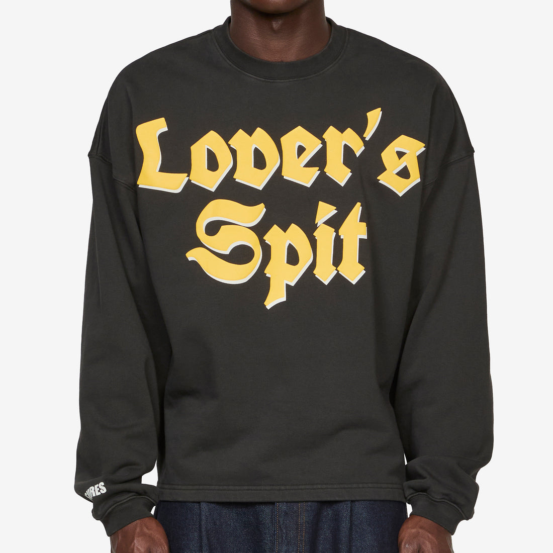 Spit Crewneck Black Jumpers