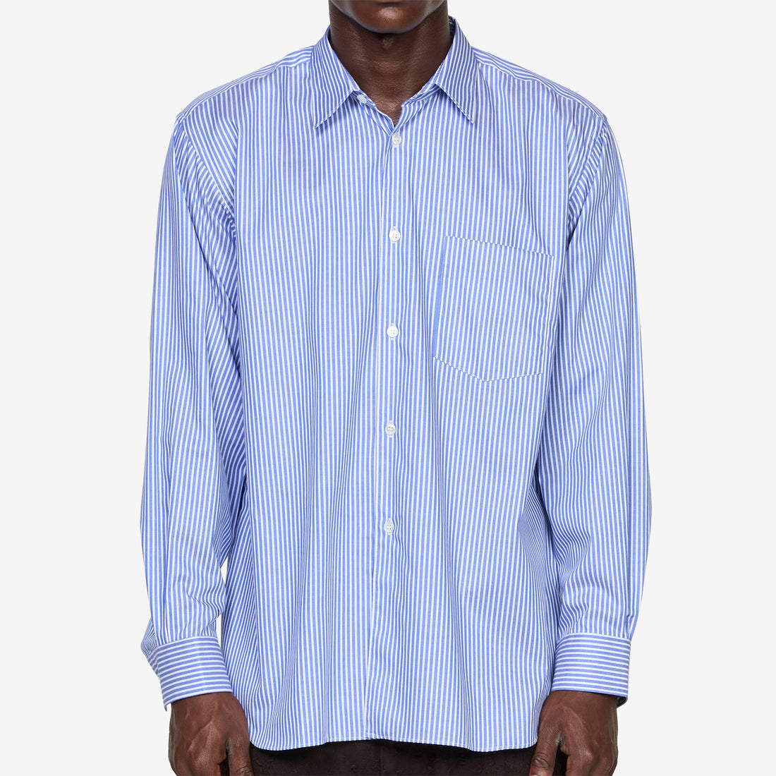 Forever Classic Collar Shirt Stripe 1 Shirts