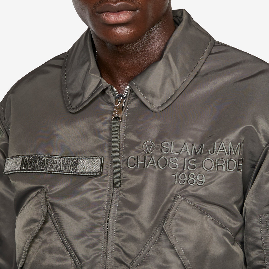 Alpha Industries x CWU-45 Bomber Rep Grey Jackets