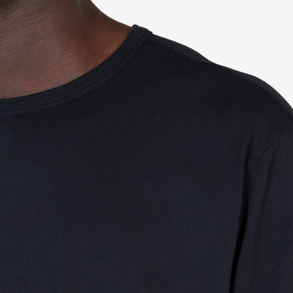 New Box T-Shirt Black Clean Jersey