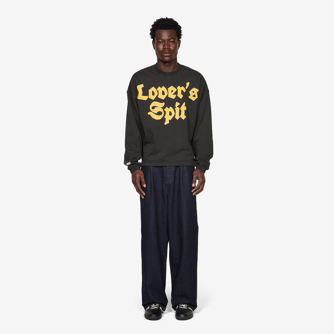Spit Crewneck Black Jumpers