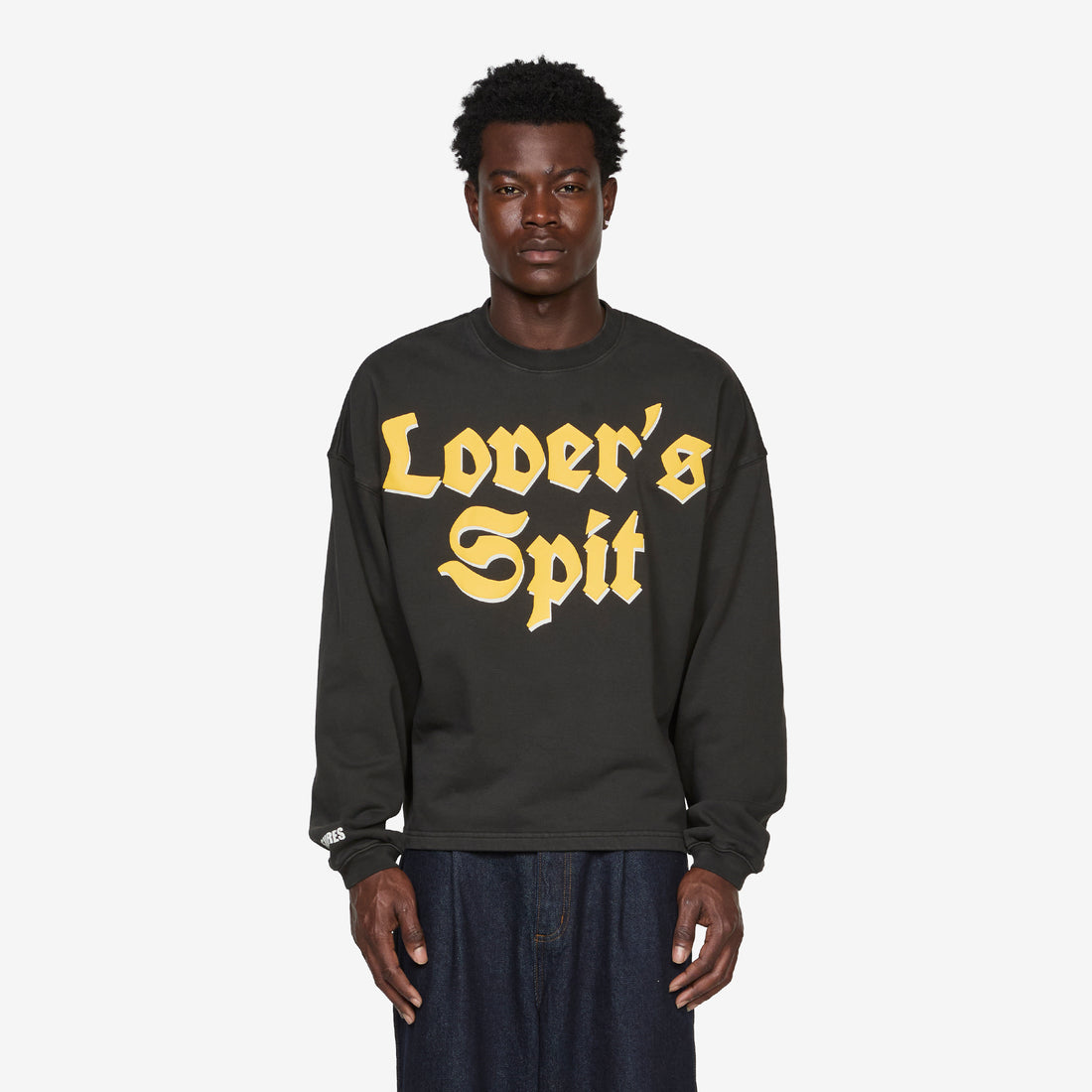 Spit Crewneck Black Jumpers