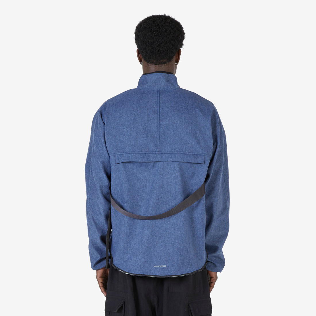 Bag Jacket Peppered Blue Jackets