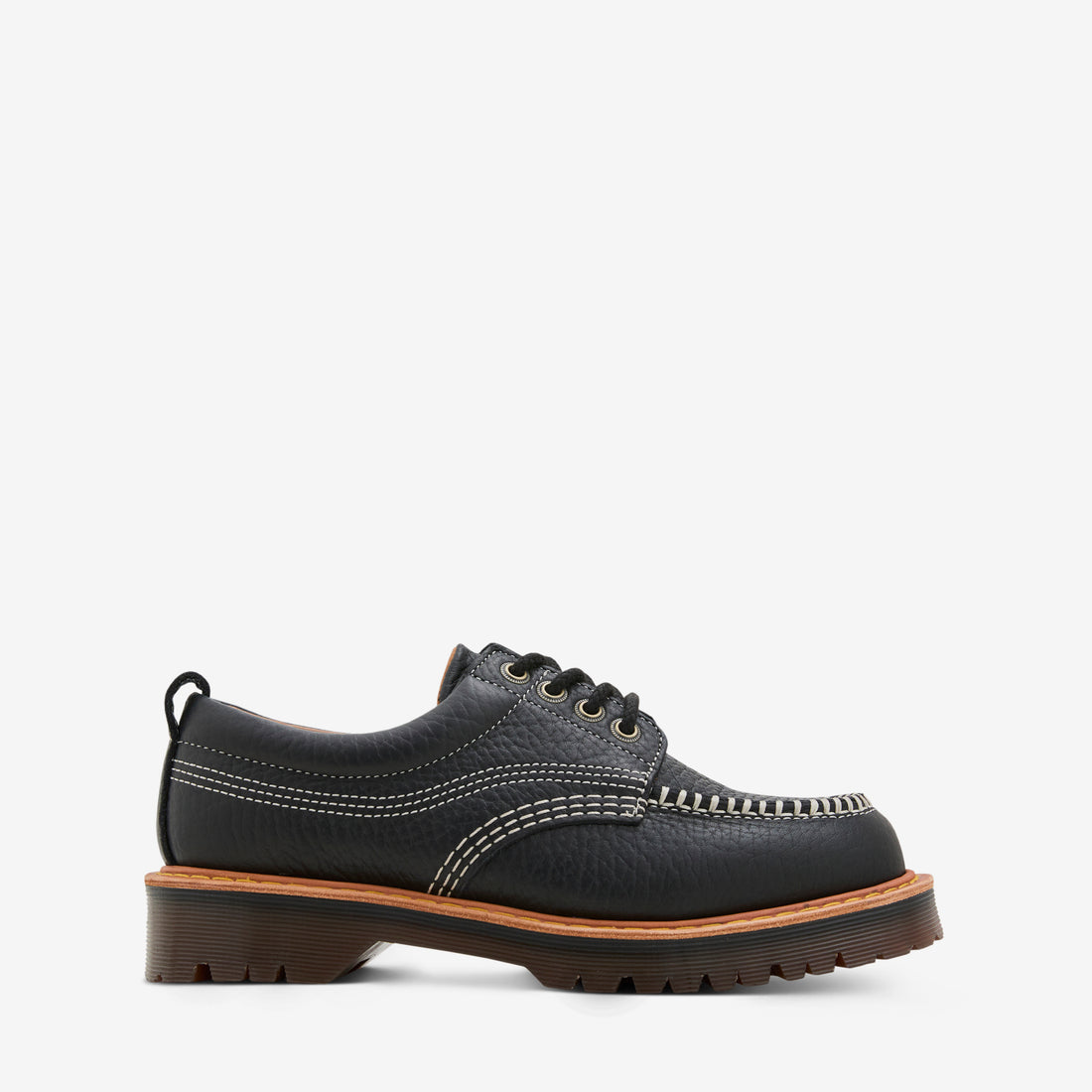 Lowell Black Wild Grain Footwear