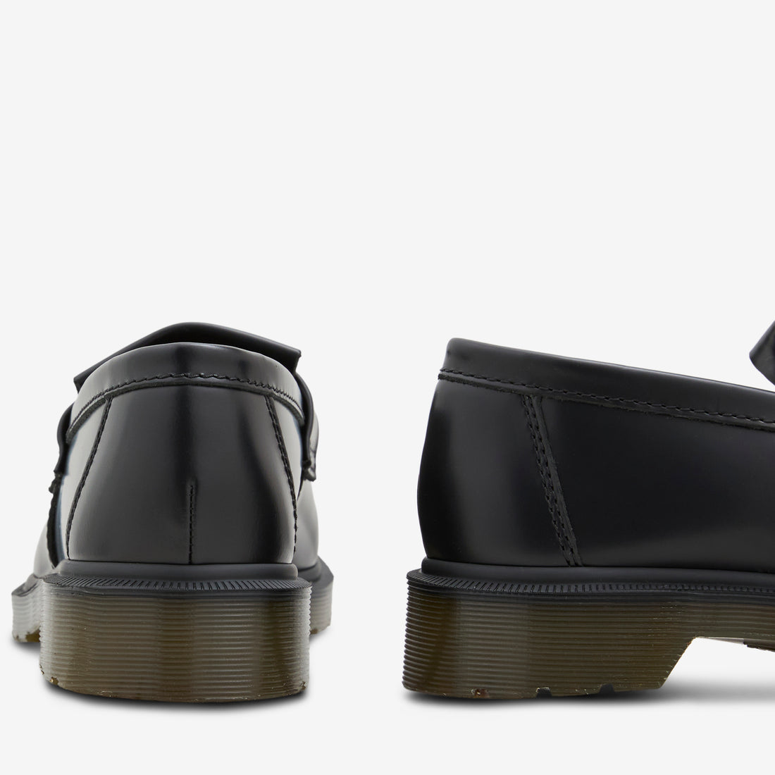 Adrian Tassel Loafer Black Polished Smooth Footwear