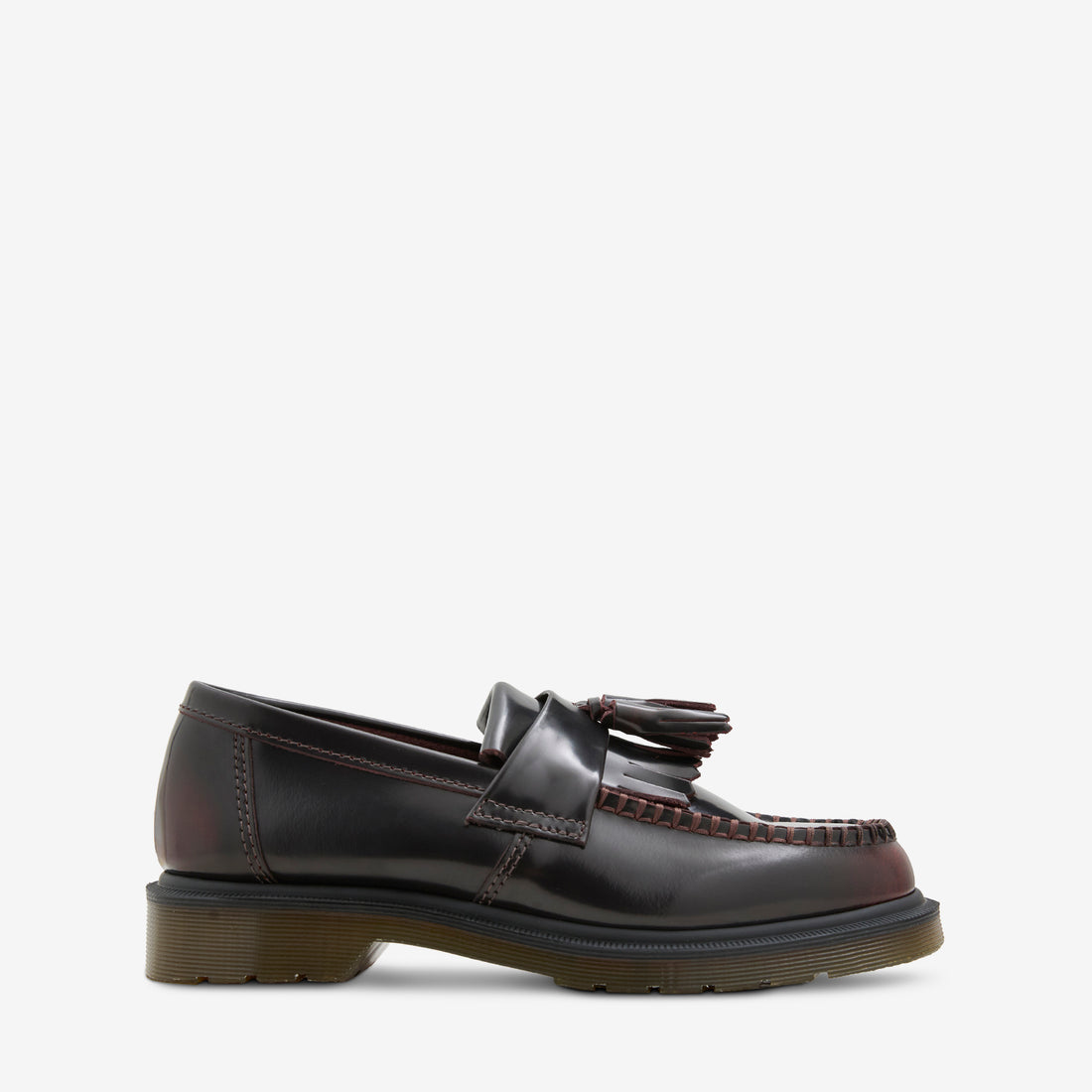 Adrian Tassel Loafer Arcadia Cherry Red Footwear