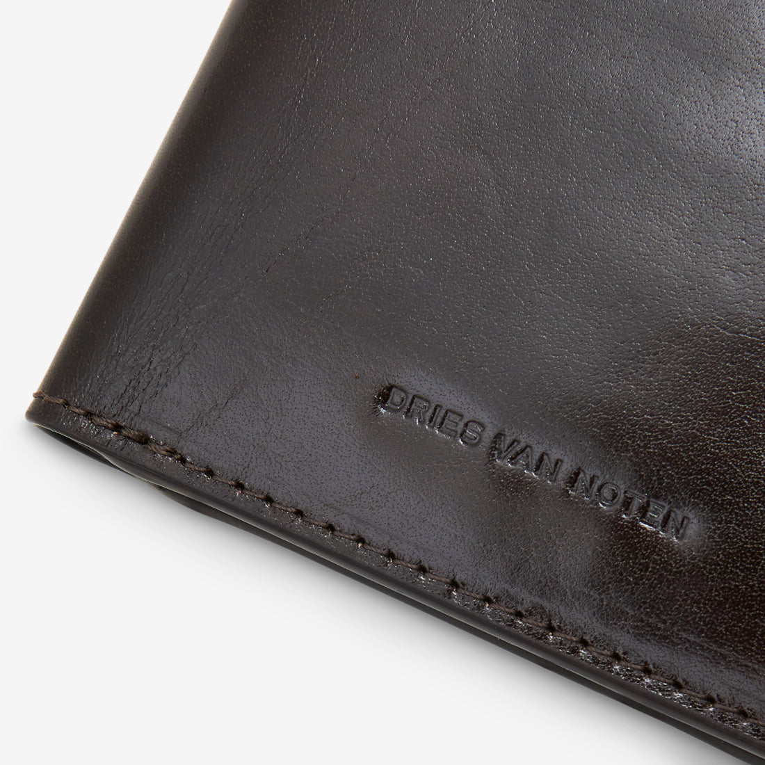Leather Wallet Dark Grey Accessories