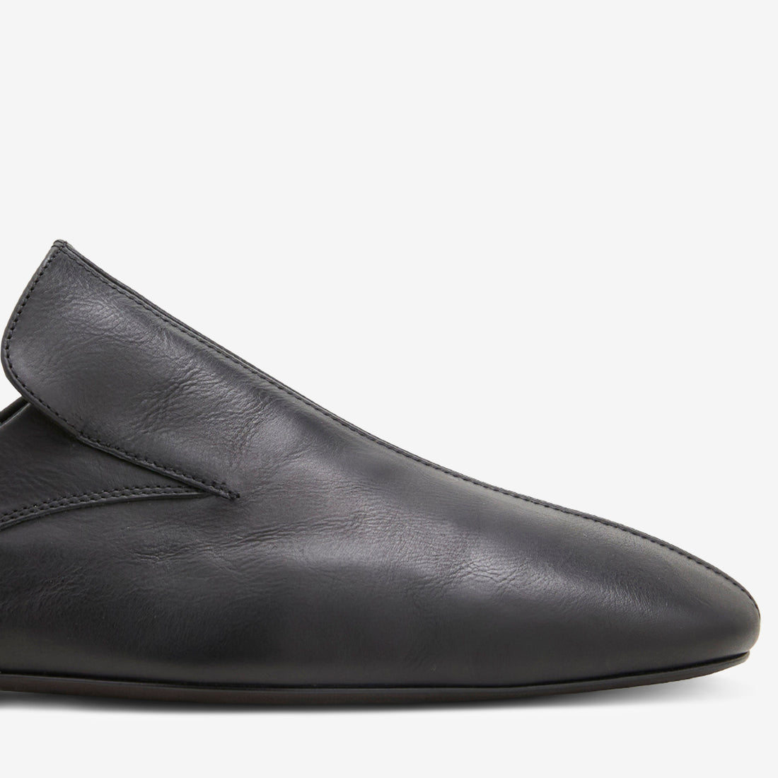 Leather Mule Black Footwear