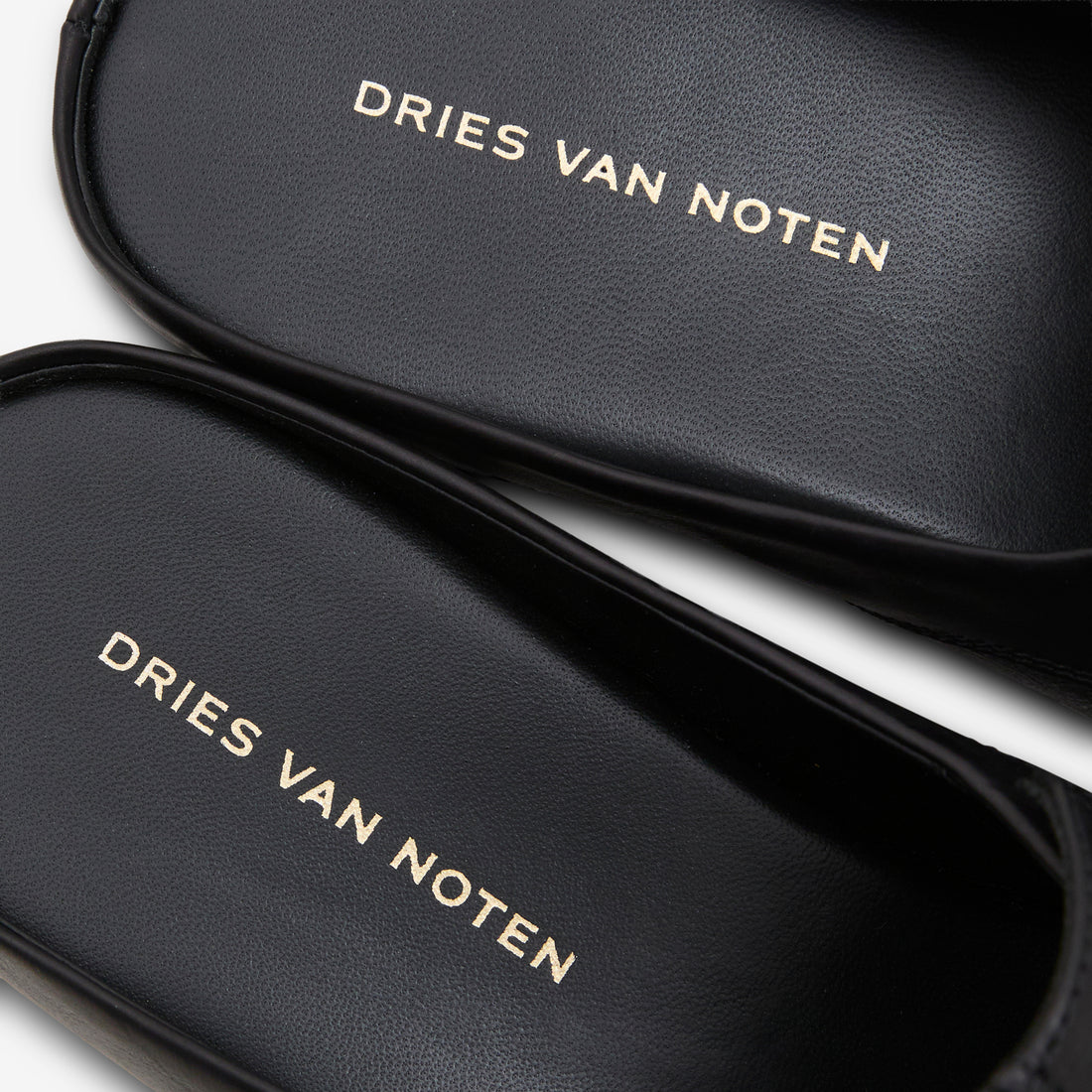 Leather Mule Black Footwear