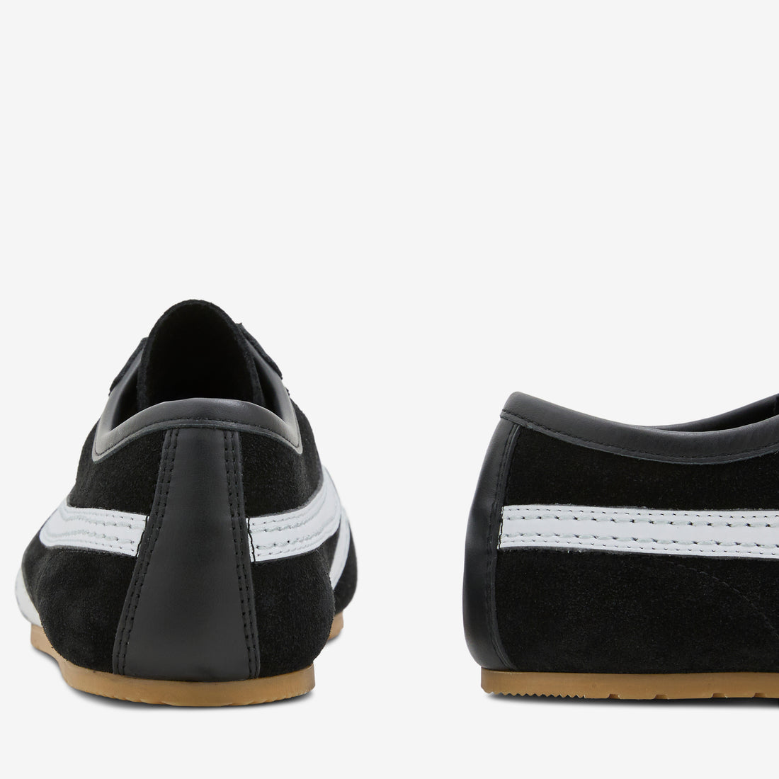 Suede Sneakers Black | White Footwear