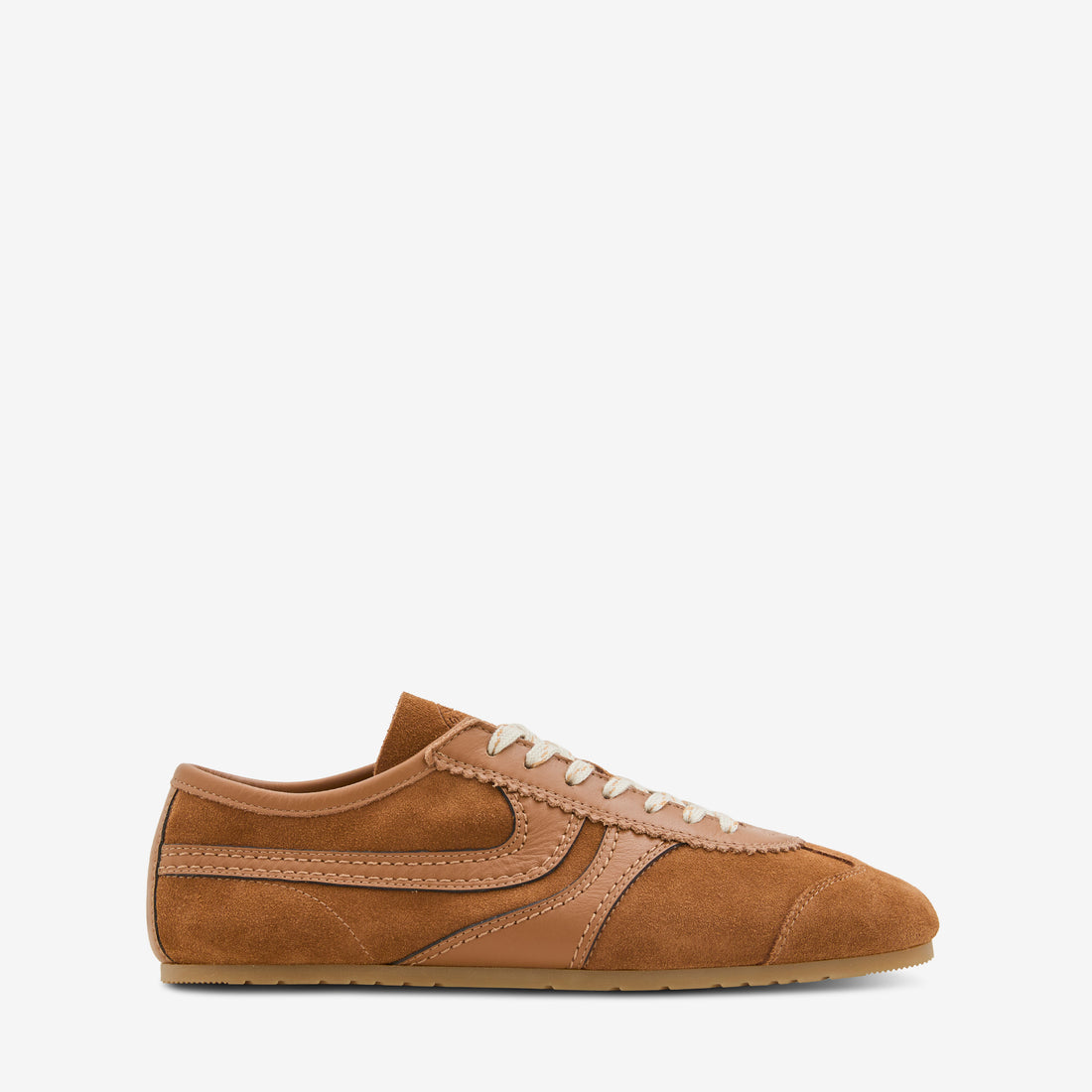 Suede Sneakers Tan Footwear