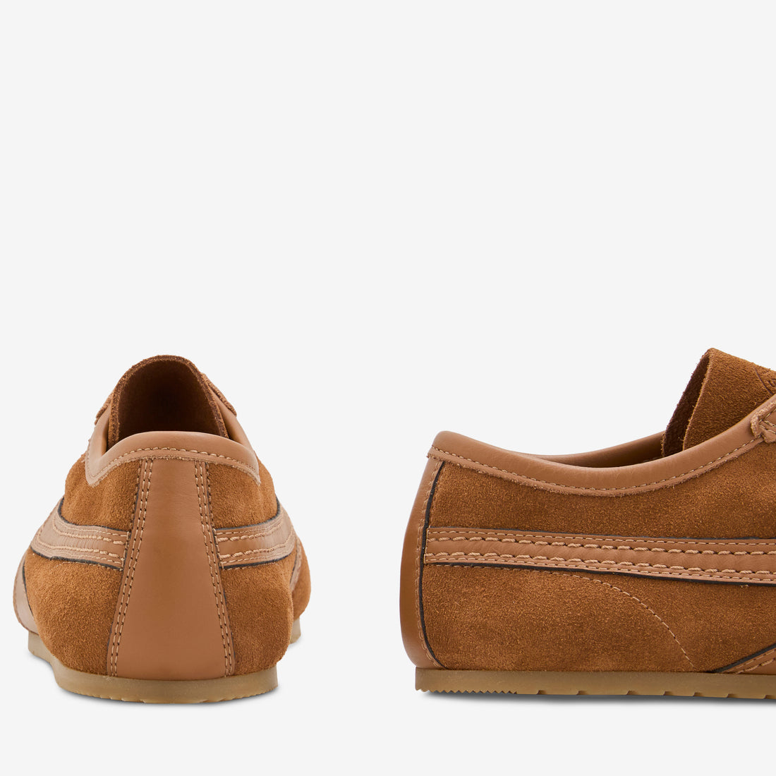 Suede Sneakers Tan Footwear