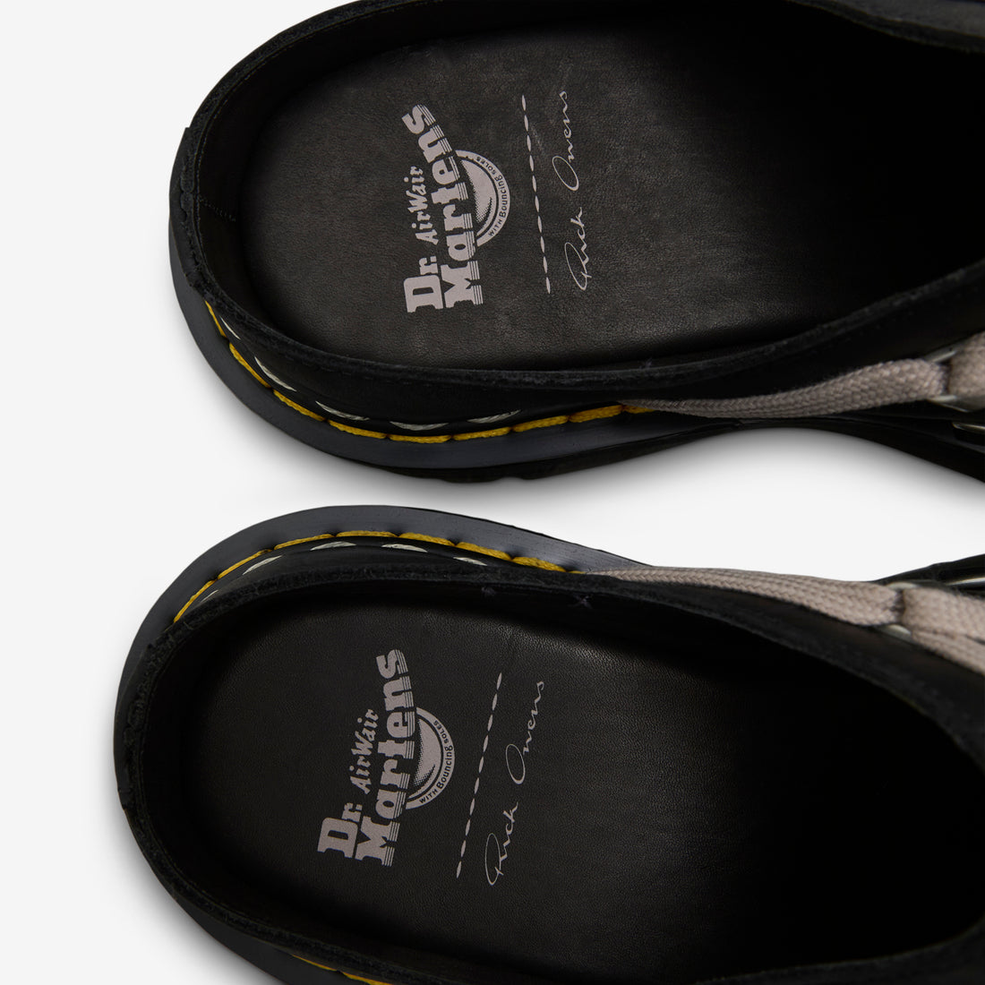 Dr. Martens x Quad Sole Megalace® Mule Black Footwear